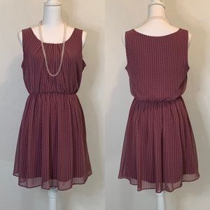 IZ BYER Sheath Dress Plum Purple Size Large